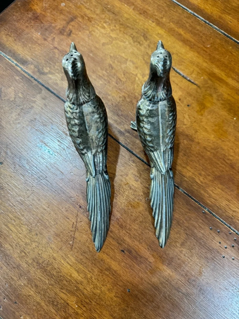 Vintage W.B. Mfg Co Silverplate Bird Salt Pepper Shaker C94/2 Pheasant Single